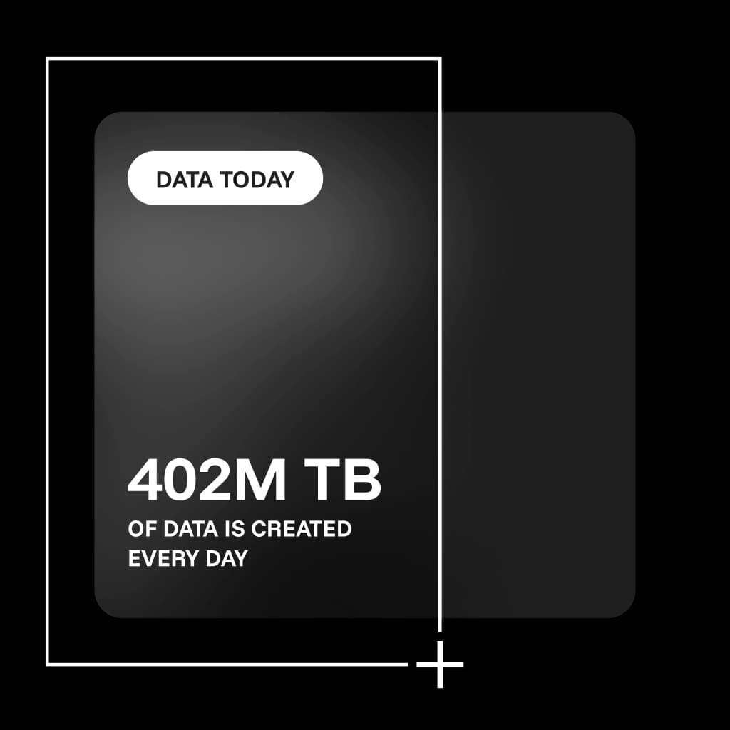 Selectable's capture rectangle dragged over a data statistic card, recognizing the text on screen